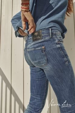 LE TEMPS DES CERISES 300/16 Slim By Véronika Loubry Jeans Bleu N°3 -Mode Mix Soldes 222 jf316liwss280ve 3001 imaged6