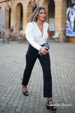 LE TEMPS DES CERISES COLLAB @YASMINE.ZEROC Amour 400/18 Mom Taille Haute 7/8ème Jeans Noir N°1 -Mode Mix Soldes 222 jf418amow9115ys 0403 imaged1