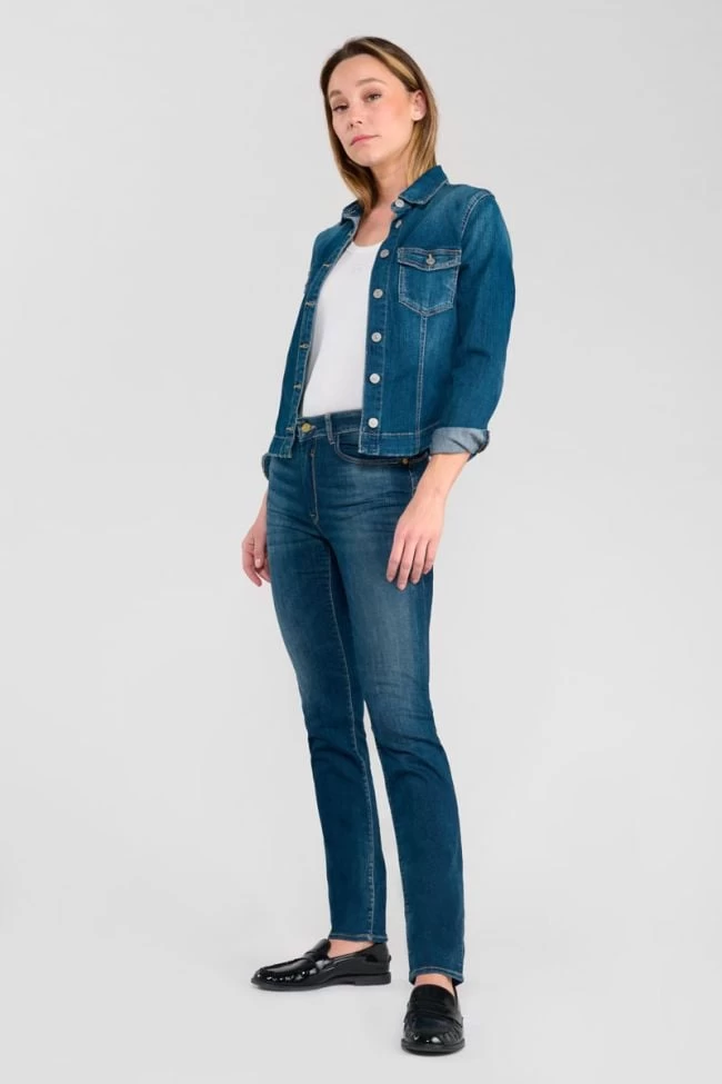 LE TEMPS DES CERISES Casal Pulp Regular Taille Haute Jeans Bleu N°2 8 LE TEMPS DES CERISES Casal Pulp Regular Taille Haute Jeans Bleu N°2 – Image 6