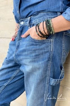 LE TEMPS DES CERISES Charpentier Boyfit By Véronika Loubry Jeans Bleu N°2 -Mode Mix Soldes 222 jfcharpew9118ve 3001 imaged2