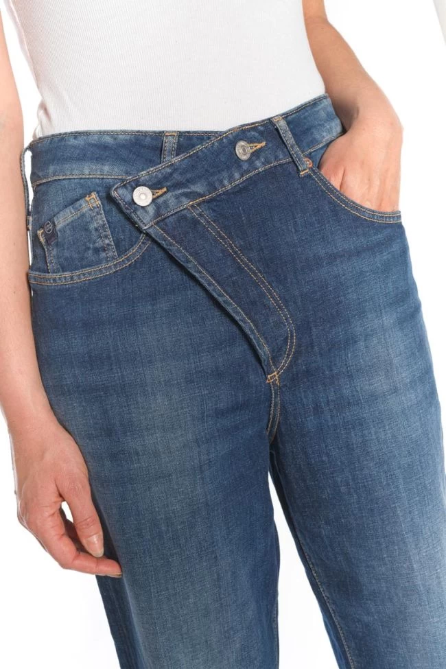 LE TEMPS DES CERISES Cosy Boyfit 7/8ème Jeans Bleu N°2 6 LE TEMPS DES CERISES Cosy Boyfit 7/8ème Jeans Bleu N°2 – Image 4