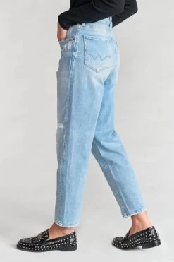 LE TEMPS DES CERISES Cosy Boyfit 7/8ème Jeans Destroy Bleu N°5 -Mode Mix Soldes 222 jfcosy00w1410 3052 imaged2