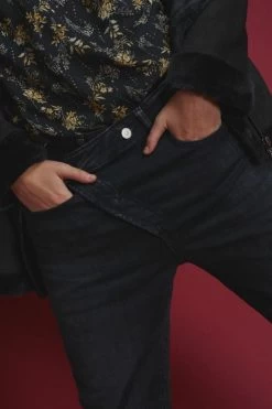 LE TEMPS DES CERISES Cosy Boyfit 7/8ème Jeans Noir N°1 -Mode Mix Soldes 222 jfcosy00w1411 0403 imaged1