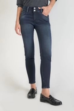LE TEMPS DES CERISES Gush Ultra Pulp Slim 7/8ème Jeans Bleu-noir N°1