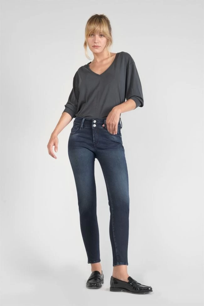 LE TEMPS DES CERISES Gush Ultra Pulp Slim 7/8ème Jeans Bleu-noir N°1 8 LE TEMPS DES CERISES Gush Ultra Pulp Slim 7/8ème Jeans Bleu-noir N°1 – Image 6