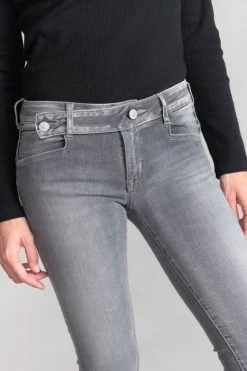 LE TEMPS DES CERISES Jarry Pulp Slim 7/8ème Jeans Gris N°3 -Mode Mix Soldes 222 jfjarry0w5069 0003 imaged2