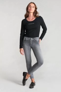 LE TEMPS DES CERISES Jarry Pulp Slim 7/8ème Jeans Gris N°3 -Mode Mix Soldes 222 jfjarry0w5069 0003 imaged6