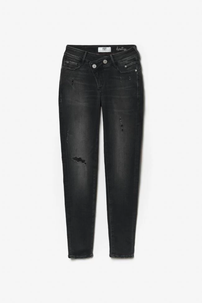 LE TEMPS DES CERISES Meteors Pulp Slim 7/8ème Jeans Noir N°1 9 LE TEMPS DES CERISES Meteors Pulp Slim 7/8ème Jeans Noir N°1 – Image 7