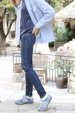 LE TEMPS DES CERISES Pulp Slim By Véronika Loubry Jeans Bleu N°1 14 LE TEMPS DES CERISES Pulp Slim By Véronika Loubry Jeans Bleu N°1 -Mode Mix Soldes 222 jfpulp00w2158ve 3001 imaged5