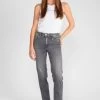 LE TEMPS DES CERISES Vex Pulp Regular Taille Haute 7/8ème Jeans Gris N°2 -Mode Mix Soldes 222 jfvex000w1378 0003 image3
