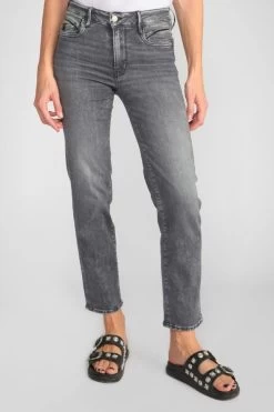 LE TEMPS DES CERISES Vex Pulp Regular Taille Haute 7/8ème Jeans Gris N°2 -Mode Mix Soldes 222 jfvex000w1378 0003 imaged2