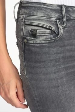 LE TEMPS DES CERISES Vex Pulp Regular Taille Haute 7/8ème Jeans Gris N°2 -Mode Mix Soldes 222 jfvex000w1378 0003 imaged5