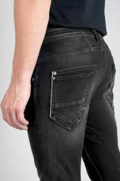 LE TEMPS DES CERISES Cravan 900/3 Tapered Arqué Jeans Noir N°1 -Mode Mix Soldes 222 jh903gcrw6017 0403 imaged4