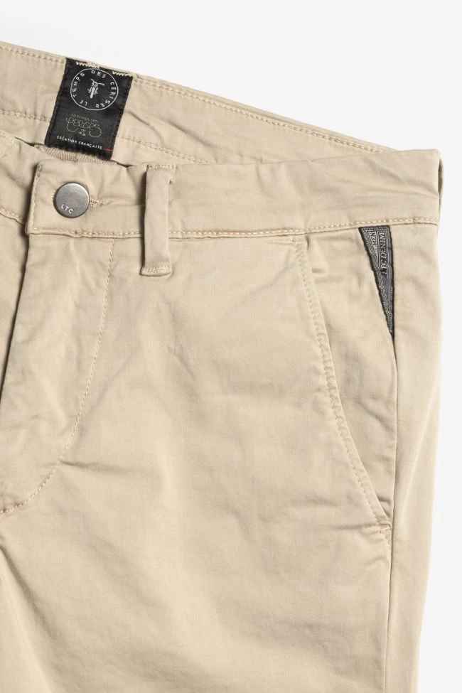 LE TEMPS DES CERISES Pantalon Chino Jasbo Beige Sable 5 LE TEMPS DES CERISES Pantalon Chino Jasbo Beige Sable – Image 3