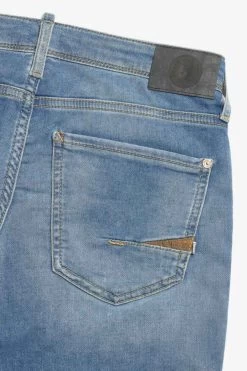 LE TEMPS DES CERISES Bermuda Jogg Lo Bleu Clair Délavé -Mode Mix Soldes 231 bjogglo0w5107 3001 imaged5