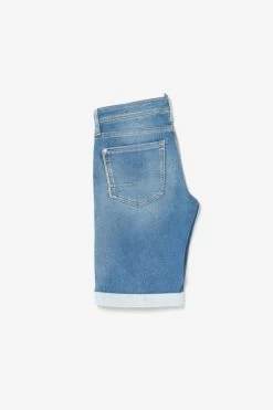 LE TEMPS DES CERISES Bermuda Jogg Lo Bleu Clair Délavé -Mode Mix Soldes 231 bjogglo0w5107 3001 imaged6