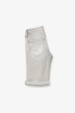 LE TEMPS DES CERISES Bermuda Jogg Lo Gris Clair Délavé -Mode Mix Soldes 231 bjogglo0w5126 0003 imaged6