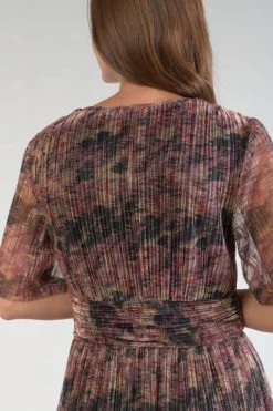 LE TEMPS DES CERISES Robe Longue Amiel Imprimée Irisée -Mode Mix Soldes 231 famiel0000000mc 4107 imaged1