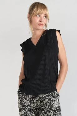 LE TEMPS DES CERISES Top Arket Noir