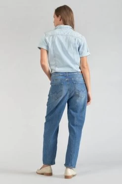 LE TEMPS DES CERISES Combinaison Pantalon Cozette En Jeans Bleu -Mode Mix Soldes 231 fcozettew3042 3001 imaged5