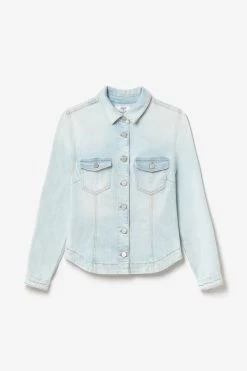 LE TEMPS DES CERISES Veste En Jeans Lilly Bleu Très Clair -Mode Mix Soldes 231 flilly00w1259 3001 imaged8