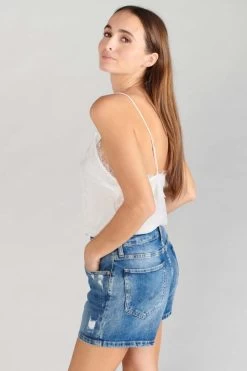 LE TEMPS DES CERISES Body Caraco Luiss En Jacquard écru -Mode Mix Soldes 231 fluiss0000000sm 1132 imaged1