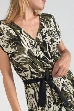 LE TEMPS DES CERISES Robe Page à Motif Jungle -Mode Mix Soldes 231 fpage00000000sm 9071 imaged1