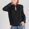 LE TEMPS DES CERISES Blouse Sterenn Noire -Mode Mix Soldes 231 fsterenn00000ml 0001 image3