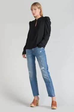 LE TEMPS DES CERISES Blouse Sterenn Noire 14 LE TEMPS DES CERISES Blouse Sterenn Noire -Mode Mix Soldes 231 fsterenn00000ml 0001 imaged5