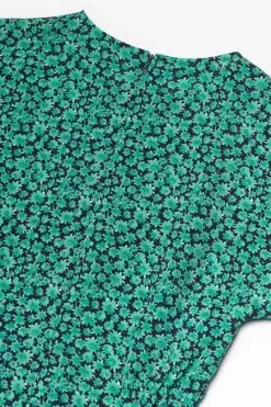 LE TEMPS DES CERISES Robe Aliyagi à Motif Vert -Mode Mix Soldes 231 galiyagi00000mc 3248 imaged4