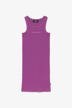 LE TEMPS DES CERISES Robe Anizagi Violette