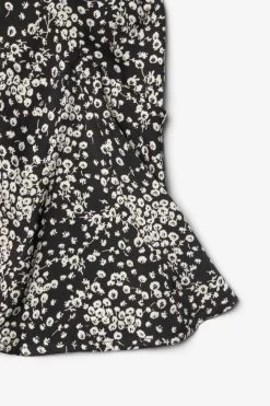 LE TEMPS DES CERISES Jupe Short Cassandgi à Motif Floral Noir Et Blanc -Mode Mix Soldes 231 gcassandgi00000 0422 imaged4