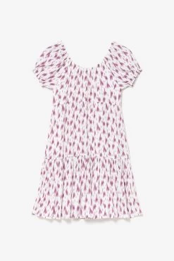 LE TEMPS DES CERISES Robe Kylagi à Motif Violet