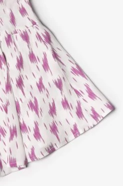 LE TEMPS DES CERISES Jupe Short Marligi à Motif Violet -Mode Mix Soldes 231 gmarligi0000000 5100 imaged1