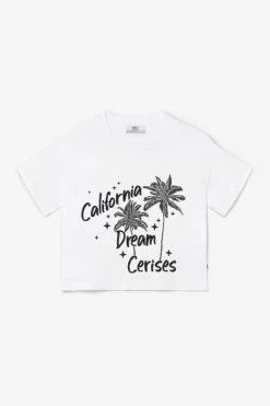 LE TEMPS DES CERISES T-shirt Palmigi Blanc