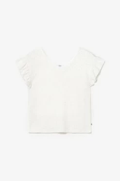 LE TEMPS DES CERISES Top Pedrinagi Blanc