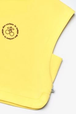 LE TEMPS DES CERISES Sweat Court Shergi Jaune -Mode Mix Soldes 231 gshergi000000sm 2021 imaged1