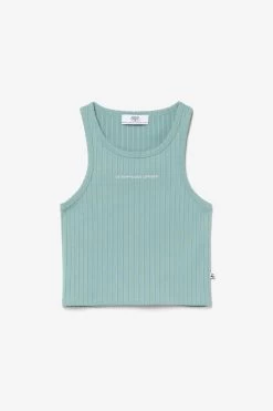 LE TEMPS DES CERISES Top Court Vikengi Vert D'eau