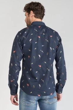 LE TEMPS DES CERISES Chemise Birdy à Motif Oiseaux -Mode Mix Soldes 231 hbirdy0000000ml 3223 imaged3