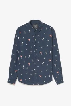 LE TEMPS DES CERISES Chemise Birdy à Motif Oiseaux -Mode Mix Soldes 231 hbirdy0000000ml 3223 imaged8