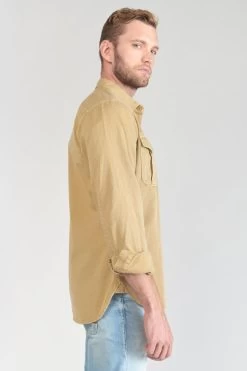 LE TEMPS DES CERISES Surchemise Carel Beige Sable -Mode Mix Soldes 231 hcarel0000000ml 2076 imaged2