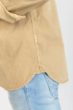 LE TEMPS DES CERISES Surchemise Carel Beige Sable -Mode Mix Soldes 231 hcarel0000000ml 2076 imaged5