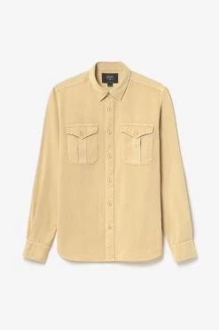 LE TEMPS DES CERISES Surchemise Carel Beige Sable -Mode Mix Soldes 231 hcarel0000000ml 2076 imaged8