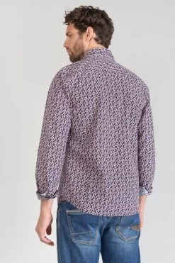 LE TEMPS DES CERISES Chemise Floy à Motif Fleuri Rouge -Mode Mix Soldes 231 hfloy00000000ml 3305 imaged3