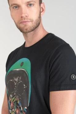 LE TEMPS DES CERISES T-shirt Gregor Noir Imprimé -Mode Mix Soldes 231 hgregor000000mc 0001 imaged2
