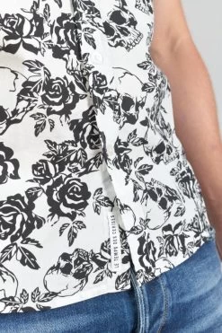 LE TEMPS DES CERISES Chemise Krift à Motif Crâne -Mode Mix Soldes 231 hkrift0000000mc 1041 imaged4