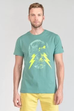 LE TEMPS DES CERISES T-shirt Witek Vert D'eau -Mode Mix Soldes 231 hwitek0000000mc 9966 imaged5
