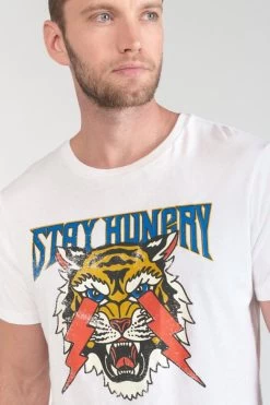 LE TEMPS DES CERISES T-shirt Yair Blanc Imprimé -Mode Mix Soldes 231 hyair00000000mc 1001 imaged3