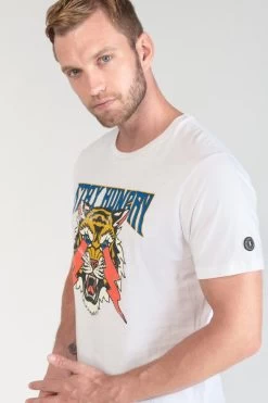 LE TEMPS DES CERISES T-shirt Yair Blanc Imprimé -Mode Mix Soldes 231 hyair00000000mc 1001 imaged4