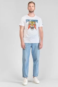 LE TEMPS DES CERISES T-shirt Yair Blanc Imprimé -Mode Mix Soldes 231 hyair00000000mc 1001 imaged6